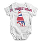 GB Equestrian Baby Unisex ALL-OVER PRINT Baby Grow Bodysuit