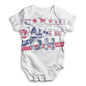 Made In OH Ohio Baby Unisex ALL-OVER PRINT Baby Grow Bodysuit