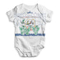 Made In WV West Virginia Baby Unisex ALL-OVER PRINT Baby Grow Bodysuit