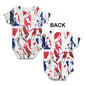 GB Basketball Silhouette Baby Unisex ALL-OVER PRINT Baby Grow Bodysuit