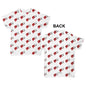 Morocco Football Soccer Flag Paint Splat Baby Toddler ALL-OVER PRINT Baby T-shirt