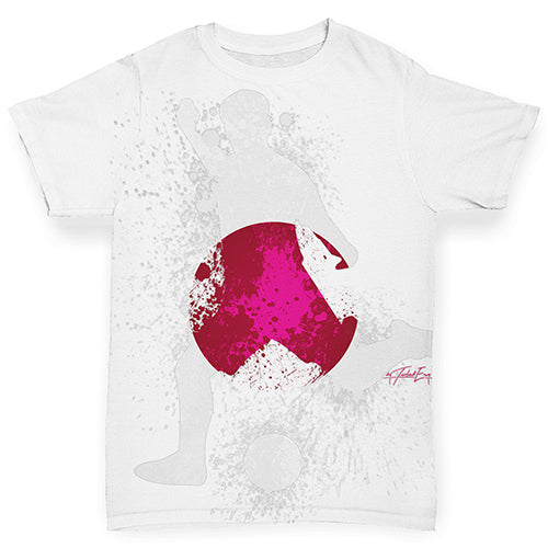 Football Soccer Silhouette Japan Baby Toddler ALL-OVER PRINT Baby T-shirt