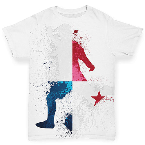 Football Soccer Silhouette Panama Baby Toddler ALL-OVER PRINT Baby T-shirt