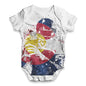 Colorado American Football Player Baby Unisex ALL-OVER PRINT Baby Grow Bodysuit