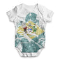 Delaware American Football Player Baby Unisex ALL-OVER PRINT Baby Grow Bodysuit