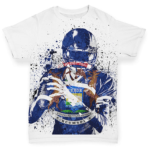 Michigan American Football Player Baby Toddler ALL-OVER PRINT Baby T-shirt