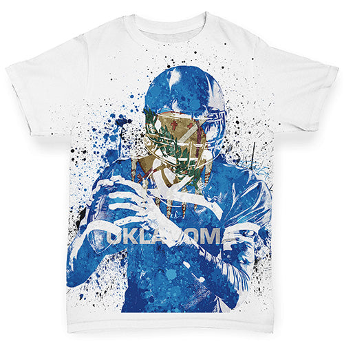 Oklahoma American Football Player Baby Toddler ALL-OVER PRINT Baby T-shirt