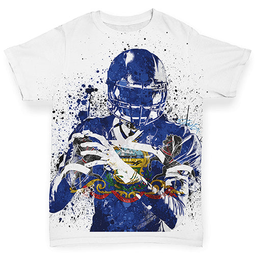 Pennsylvania American Football Player Baby Toddler ALL-OVER PRINT Baby T-shirt