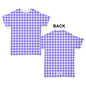 Purple Gingham Repeat Pattern Baby Toddler ALL-OVER PRINT Baby T-shirt