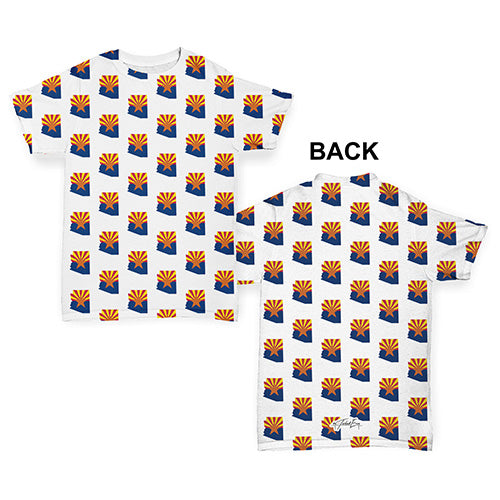 Arizona USA States Pattern Baby Toddler ALL-OVER PRINT Baby T-shirt