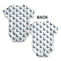 Idaho USA States Pattern Baby Unisex ALL-OVER PRINT Baby Grow Bodysuit