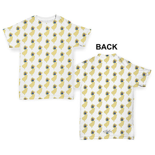New Jersey USA States Pattern Baby Toddler ALL-OVER PRINT Baby T-shirt