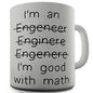 Good With Math Not With Spelling Novelty Mug