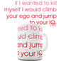 Big Ego Small IQ Novelty Mug