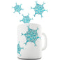 Falling Snowflakes Novelty Mug