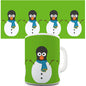 Guin The Penguin Snowman Novelty Mug