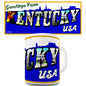 Greetings From Kentucky Novelty Mug