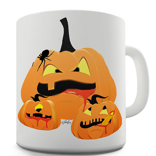 Freaky Pumpkins Novelty Mug