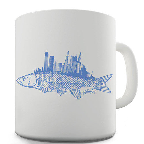 Fish City Novelty Mug