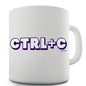 Ctrl C Copy Twins Novelty Mug