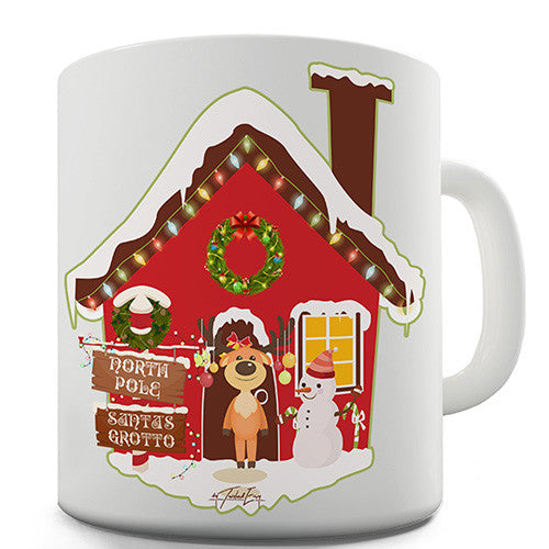Santa's Grotto Novelty Mug