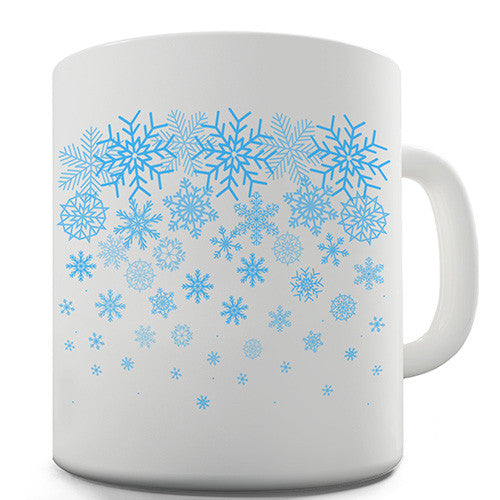 Winter Magic Snowflakes Novelty Mug