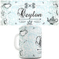 Decorative Ceylon Tea Novelty Mug