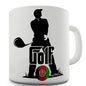 Afghanistan Golf Novelty Mug