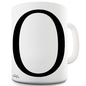 Alphabet Monogram O Novelty Mug