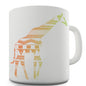 Patterned Giraffe Novelty Mug