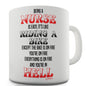 My Job Is Like Riding A Bike Personalised Mug