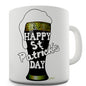 Happy St Patrick's Day Beer Ceramic Mug