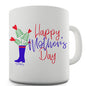 Happy Mothers Day Flower Boot Ceramic Mug