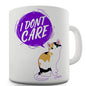 I Don't Care Cat Novelty Mug