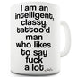 Intelligent Classy Tattoo' d Woman Ceramic Mug