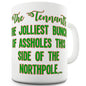 Personalised The Jolliest Bunch Of Assholes Funny Mug