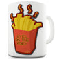 Eyes On The Fries Funny Mug