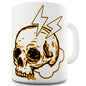 Skull Lightening Bolts Novelty Mug
