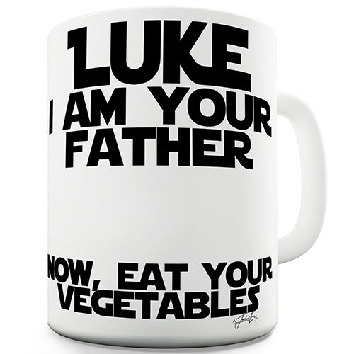 Eat Your Vegetables Personalised Funny Mug