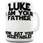 Eat Your Vegetables Personalised Funny Mug