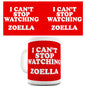 I Can't Stop Watching Zoella Novelty Mug