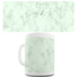 Mint Marble Pattern Funny Mug
