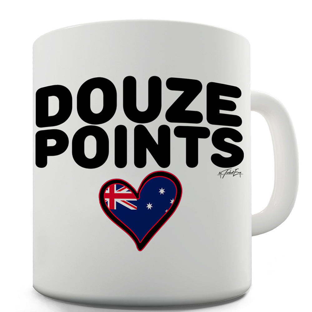 Douze Points Australia Funny Coffee Mug