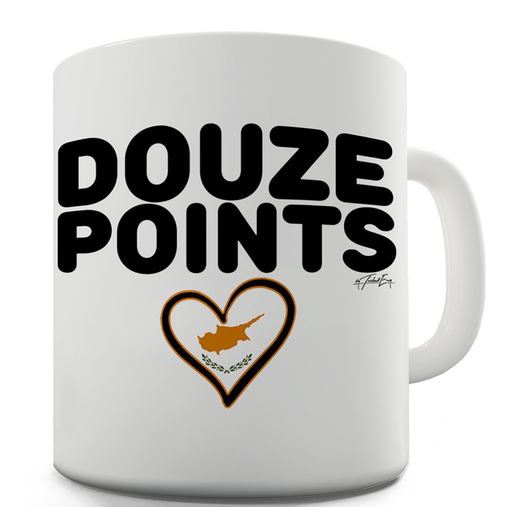 Douze Points Cyprus Funny Mugs For Friends