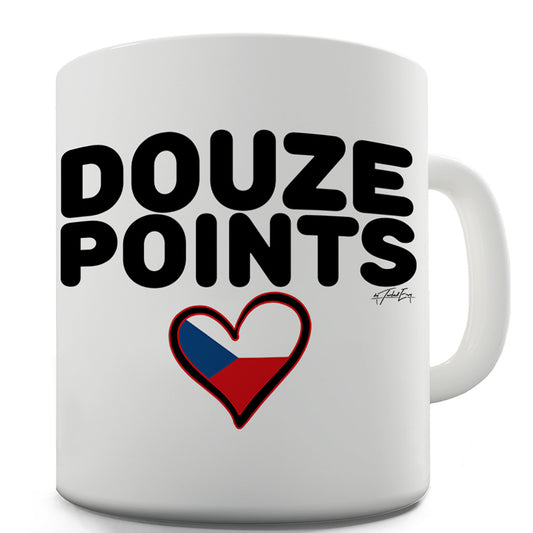 Douze Points Czech Republic Ceramic Novelty Mug