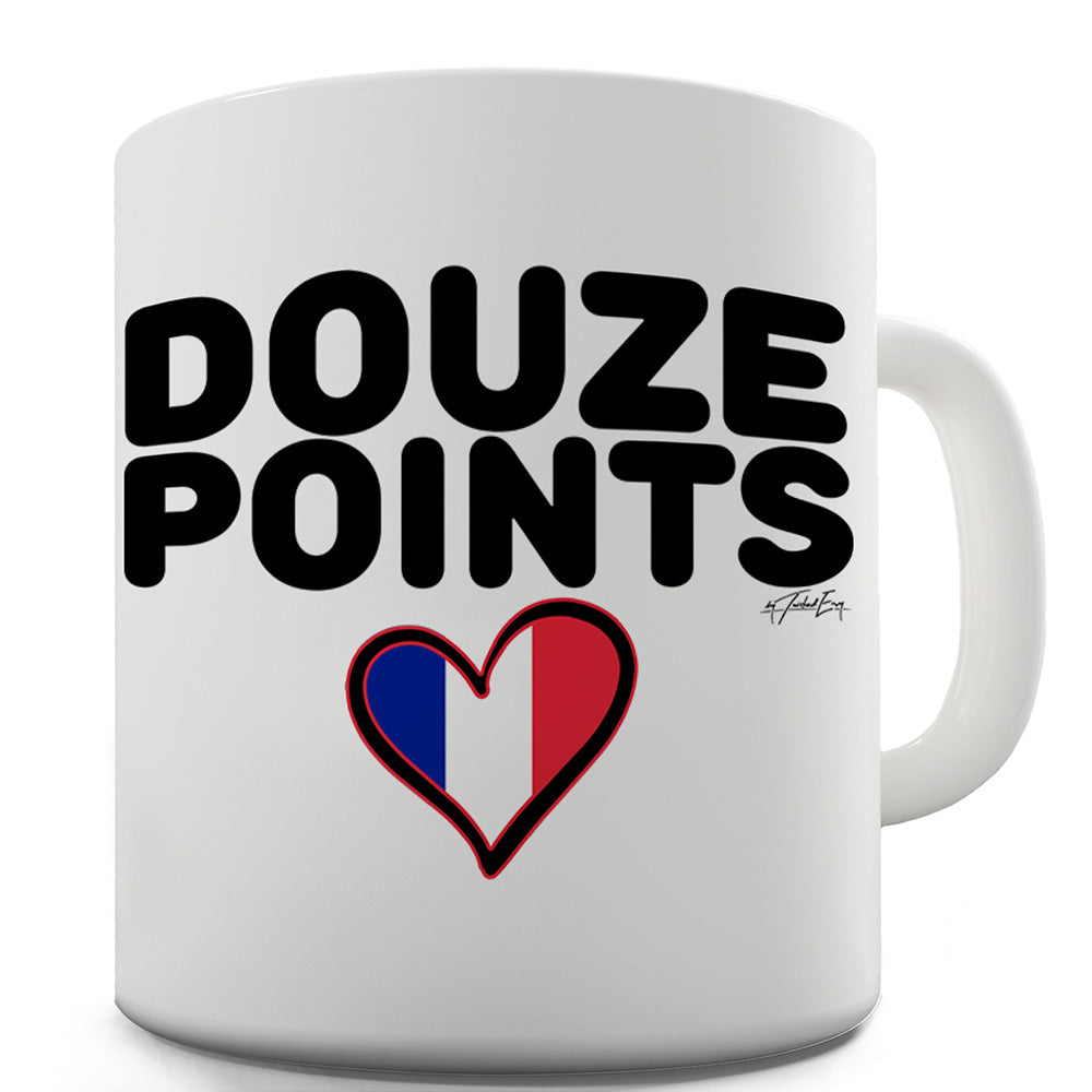 Douze Points France Funny Mug