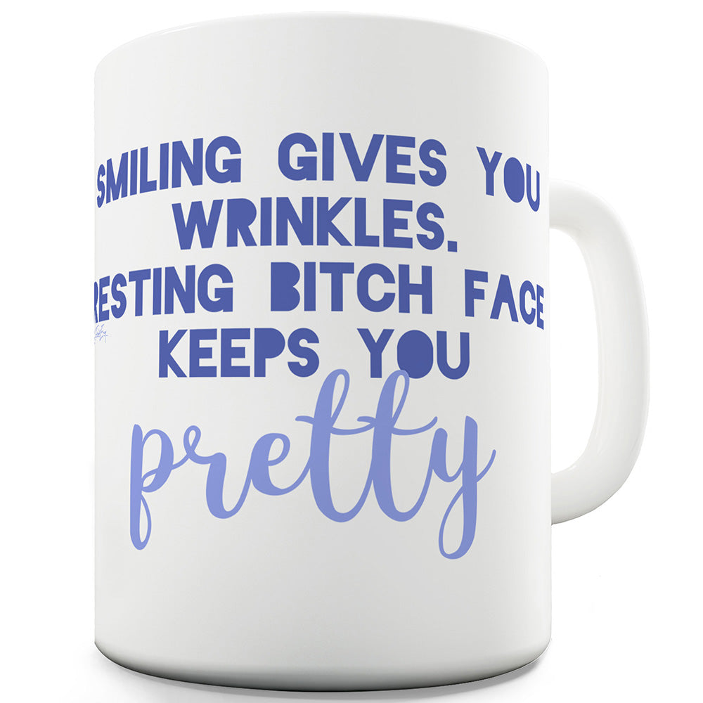 Resting B-tch Face Keeps You Pretty Funny Coffee Mug