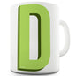 3D D Ceramic Tea Mug
