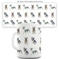 French Bulldogs Pattern Ceramic Funny Mug