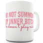 Do Not Summon My Inner Bitch Funny Mugs For Dad